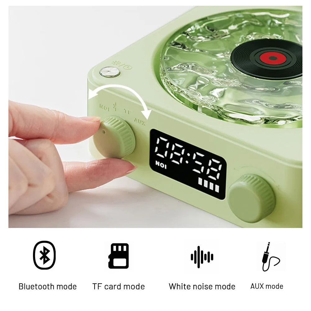 Retro Turntable Speaker Wireless