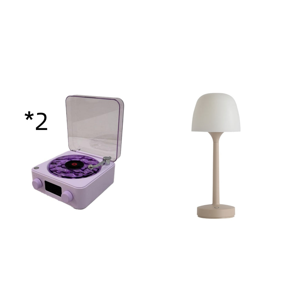 Retro Turntable Speaker Wireless