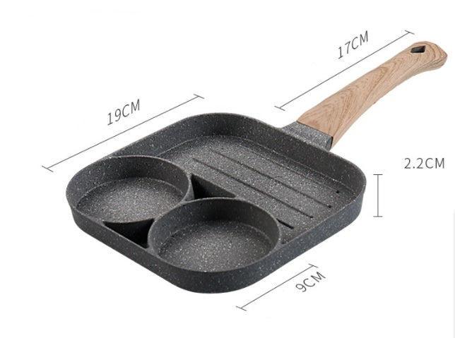 Multi Functional 4 Hole Frying Pan