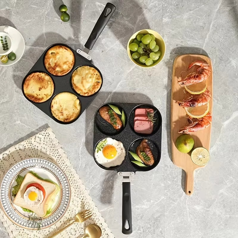 Multi Functional 4 Hole Frying Pan