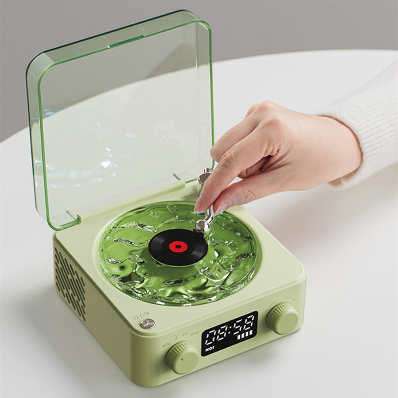 Retro Turntable Speaker Wireless
